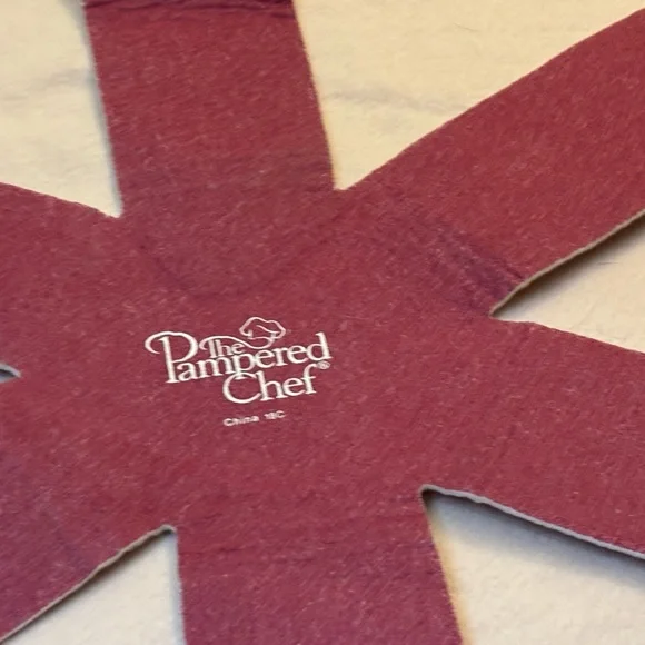 The Pampered Chef Burgundy Cookware Protectors - Picture 2 of 3